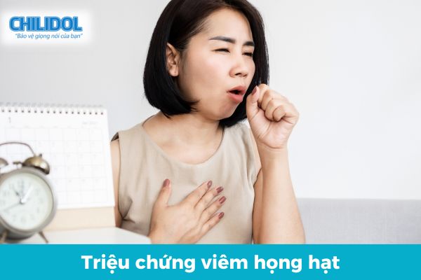 Triệu chứng viêm họng hạt