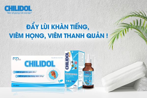 CHILIDOL- Cách chữa khàn tiếng hiệu quả nhất