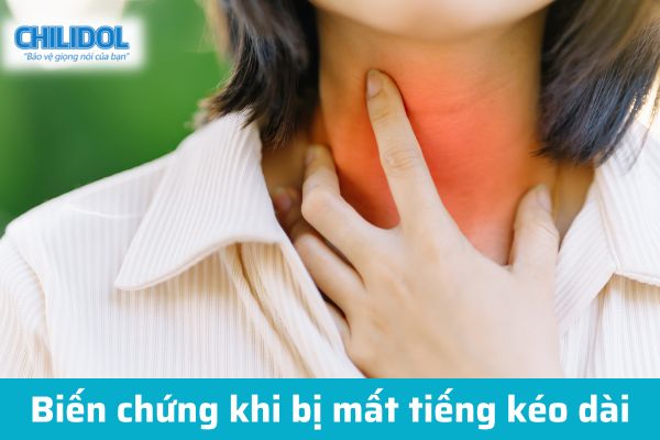 Biến chứng khi bị mất tiếng kéo dài