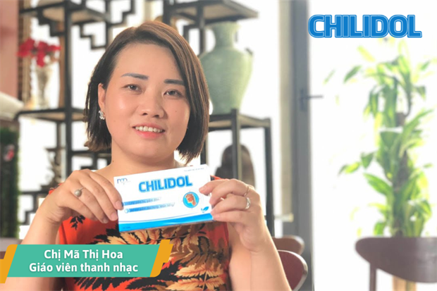Đừng vội từ bỏ đam mê nghề nghiệp vì viêm thanh quản, nếu bạn có Chilidol! 