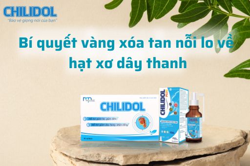 Bí quyết vàng xóa tan nỗi lo về hạt xơ dây thanh - bộ đôi CHILIDOL