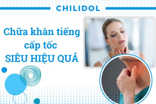 Phương pháp chữa khàn tiếng cấp tốc nhanh chóng SIÊU HIỆU QUẢ áp dụng ngay tại nhà